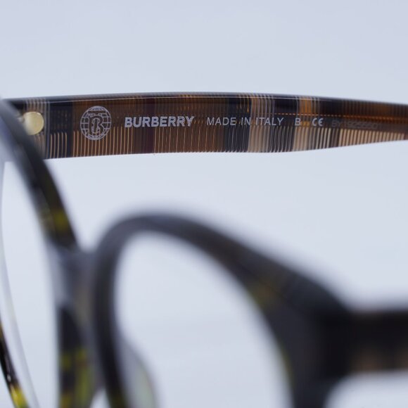 🕶️ New Burberry BE2356 3991 Eyeglasses - Dark Havana Frame 51mm - Picture 6 of 12